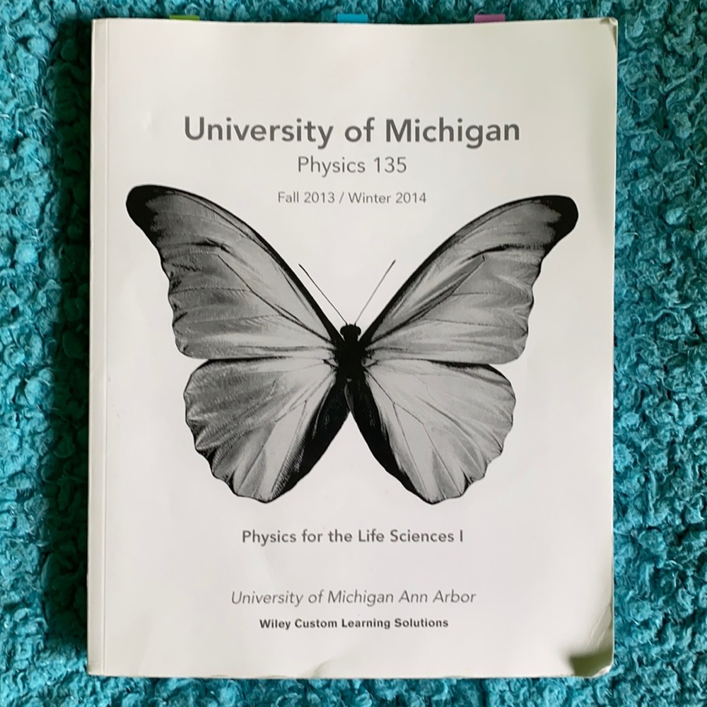 Physics Textbook University of Michigan